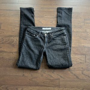 Joe's Jeans Women's Straight Leg Jeans in Charcoal Gray